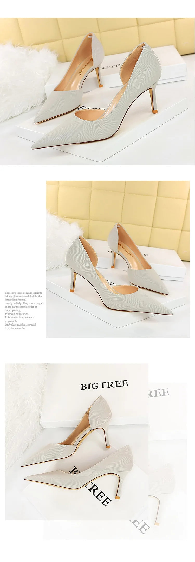 Women Medium Heels 7.5cm High Heels Lady Wedding Stiletto Low Heels Female Fetish Fashion Leather Office Party Event Shoes