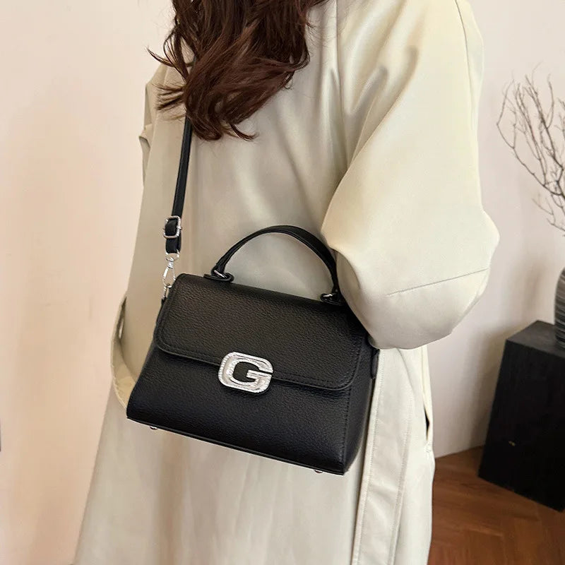 Women's Premium Minimalist Tote Bag - Stylish Shoulder/Crossbody Bag, Classic Large Capacity for Commuting