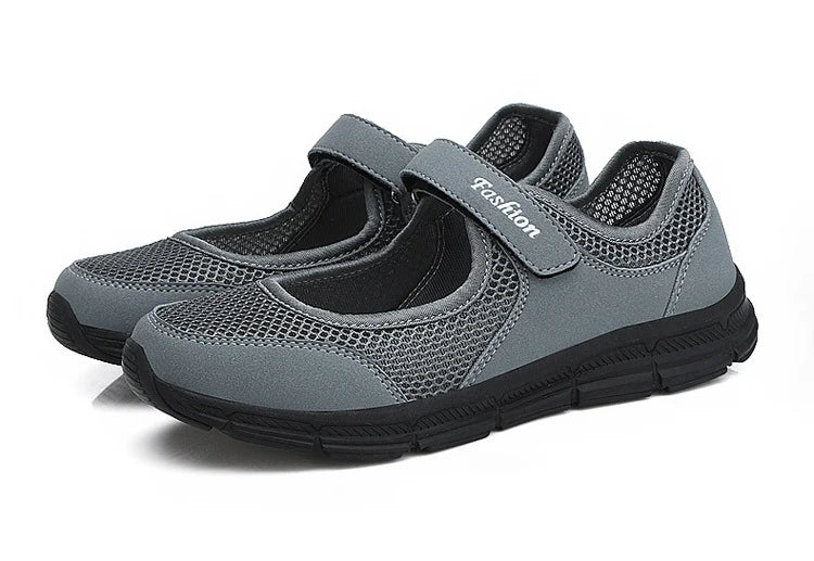 Fashion Women's Sneaker Comfortable Ladies Shoes Mesh Fabric Sneaker Women Platform Tennis Casual Sneaker Woman