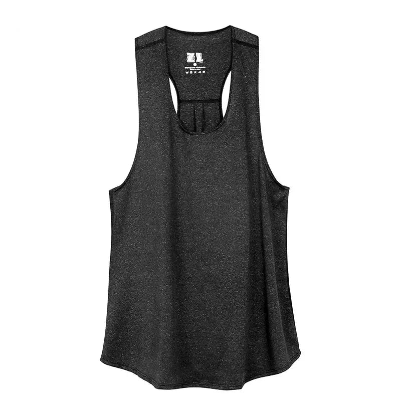 STOUREG Sleeveless Racerback Yoga Tank Top,Women's Quick Dry Running Training Sports Vest Fitness Gym Top Workout Yoga Shirts Natalia Home Fashion Gray-M Natalia Home Fashion