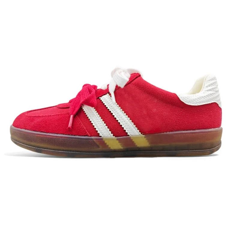Women Tennis Sneakers Flats Ladies Fashion Lace-up Vulcanized Shoes Spring Autumn Woman Outdoor Trainers Footwear