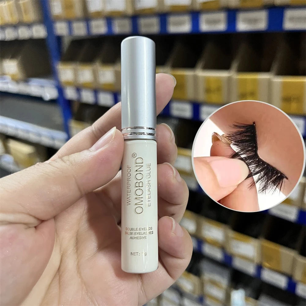 7G Long-Lasting Super Strong Styling Eyelash Glue Waterproof Natural Look Non-Irritating Quick-Drying Applicator for DIY Eyelash Natalia Home Fashion GY124 Natalia Home Fashion