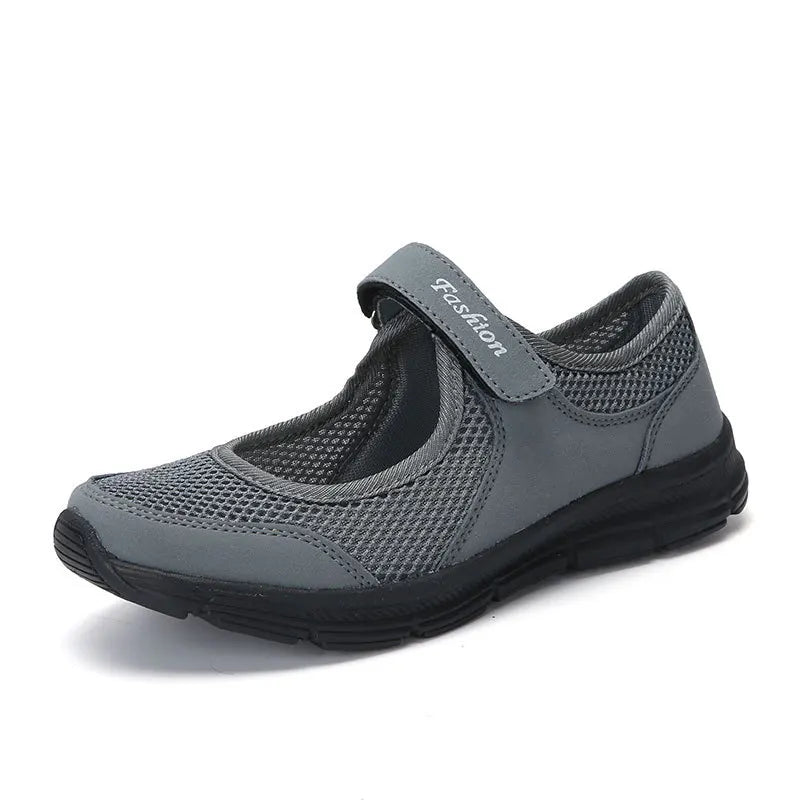 Fashion Women's Sneaker Comfortable Ladies Shoes Mesh Fabric Sneaker Women Platform Tennis Casual Sneaker Woman