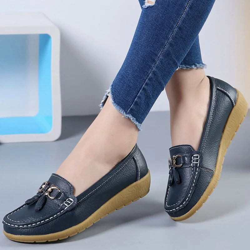 Women Shoes Women Sports Shoes With Low Heels Loafers Slip On Casual Shoes Female Loafers