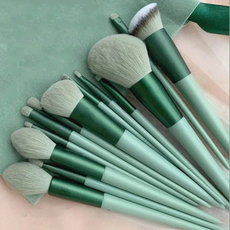 13Pcs Soft Fluffy Makeup Brushes Set for Cosmetics Foundation Blush Powder Eyeshadow Kabuki Blending Makeup Brush Beauty Tool Natalia Home Fashion Natalia Home Fashion