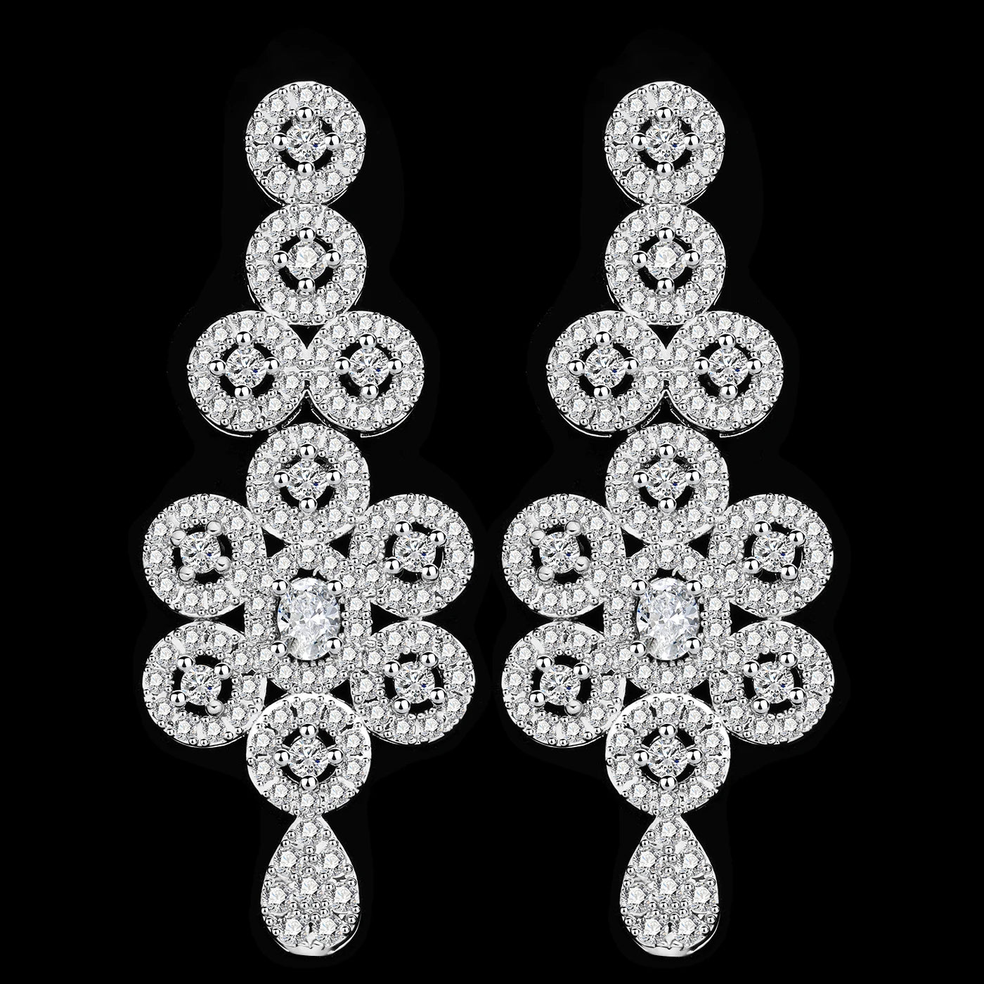 2024 Bride Wedding Jewelry Set for Women Dubai Luxury Jewelry and Accessories Bride Elegant Necklace and Earring Set Natalia Home Fashion Natalia Home Fashion