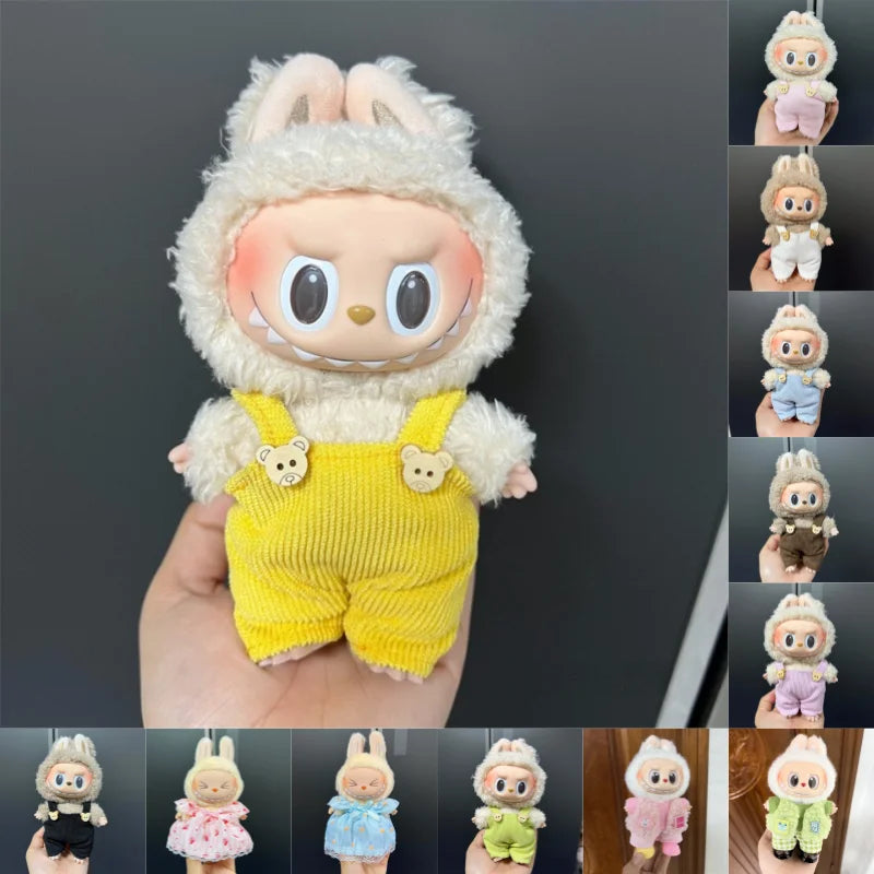 Labubu Dolls Clothing 15-17cm Multi-style Clothes Accessories Clothes Gift