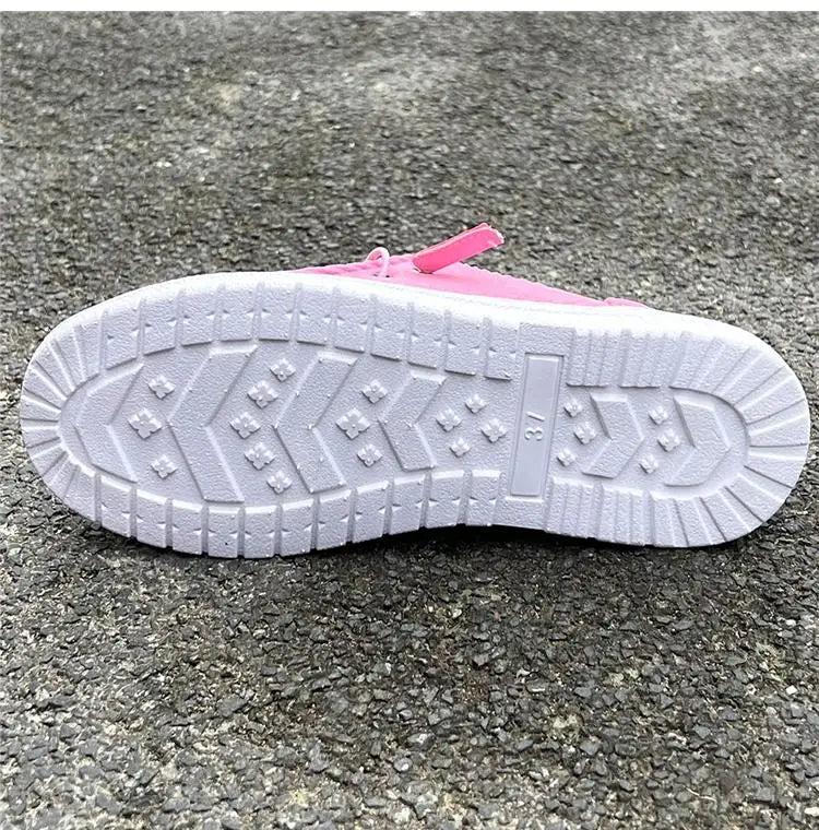 Fashion Women's Sneaker Walking Woman Shoes Soft Female Sneakers Slip On Casual Shoes Women Sneakers