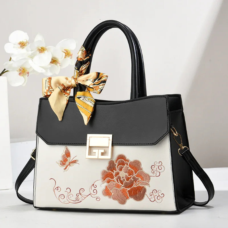 Embroidered Women's Bag Fashion Crossbody bags High Style Versatile Large Capacity Shoulder Handbag Designer Bag