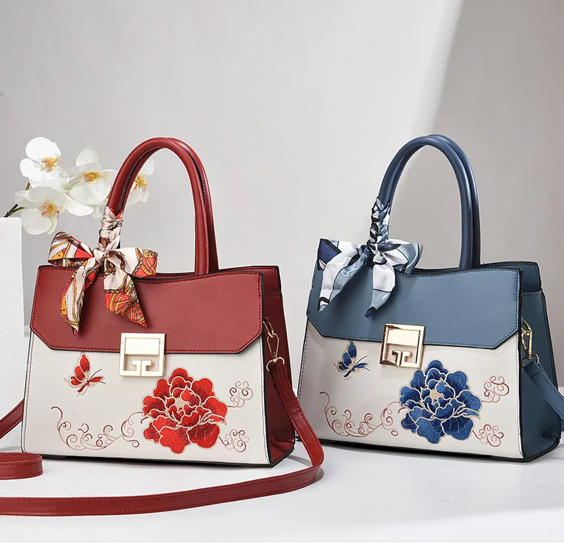 Embroidered Women's Bag Fashion Crossbody bags High Style Versatile Large Capacity Shoulder Handbag Designer Bag