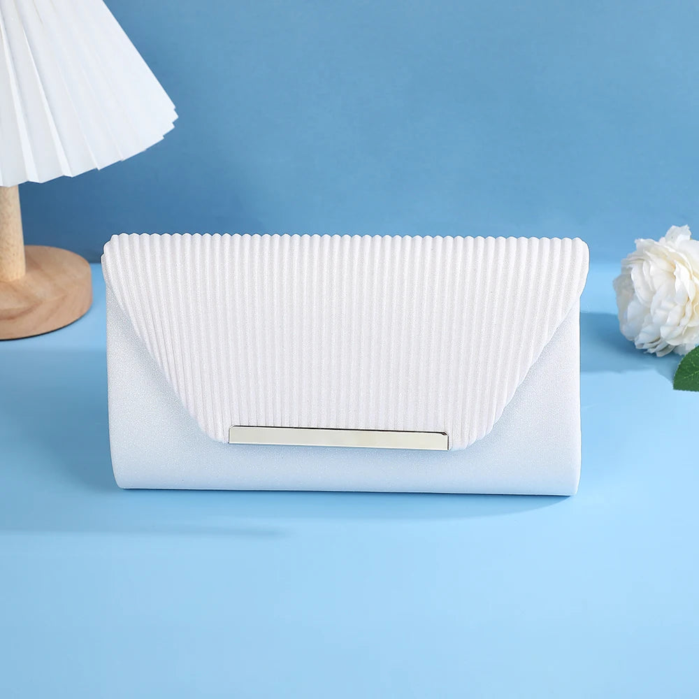 Fashion Elegant Clutch Bag Chain Dinner Bag Bride Bridesmaid Lady Handbag