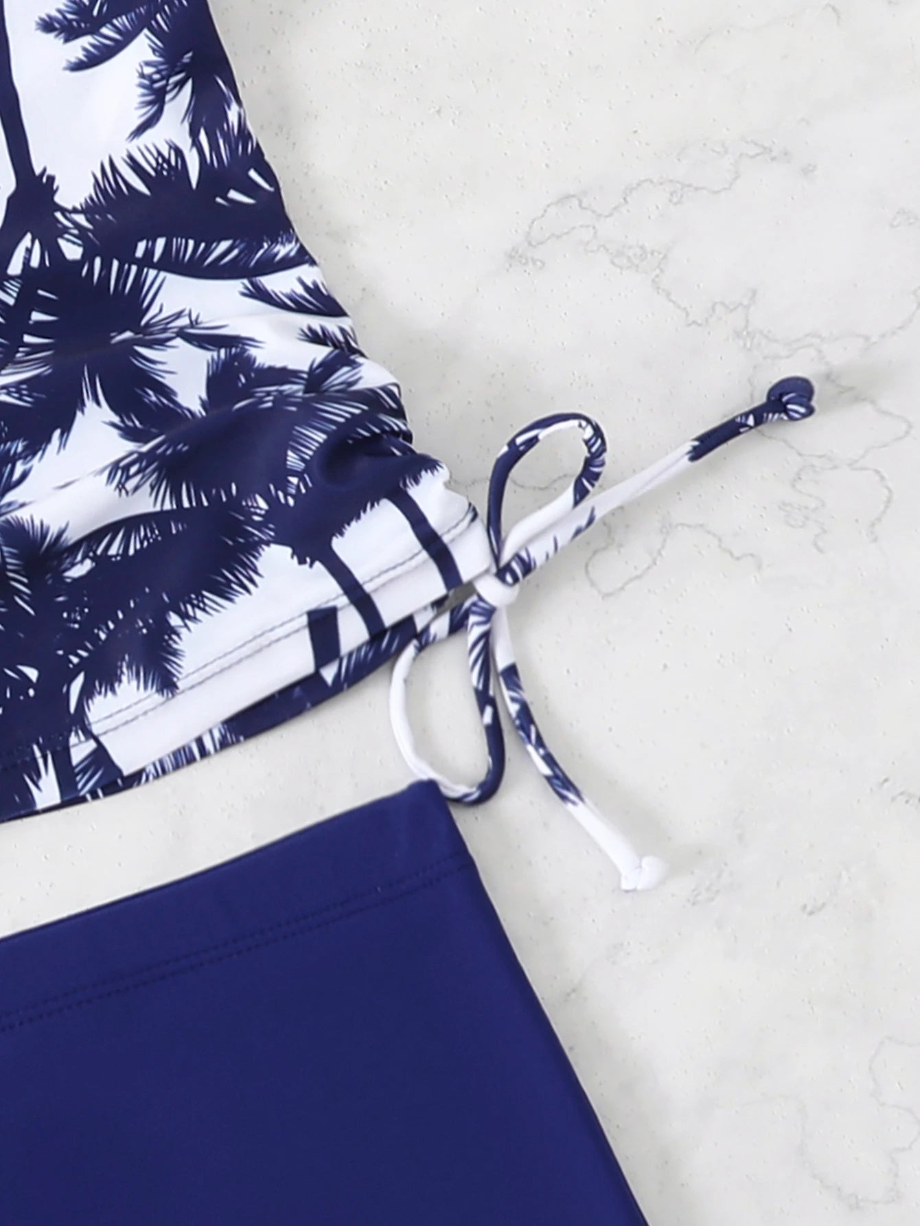 Printed Tankini Set Two Pieces Swimsuit Women Swimwear Female High Waist Bathers Bathing Swimming Swim Suit Beachwear