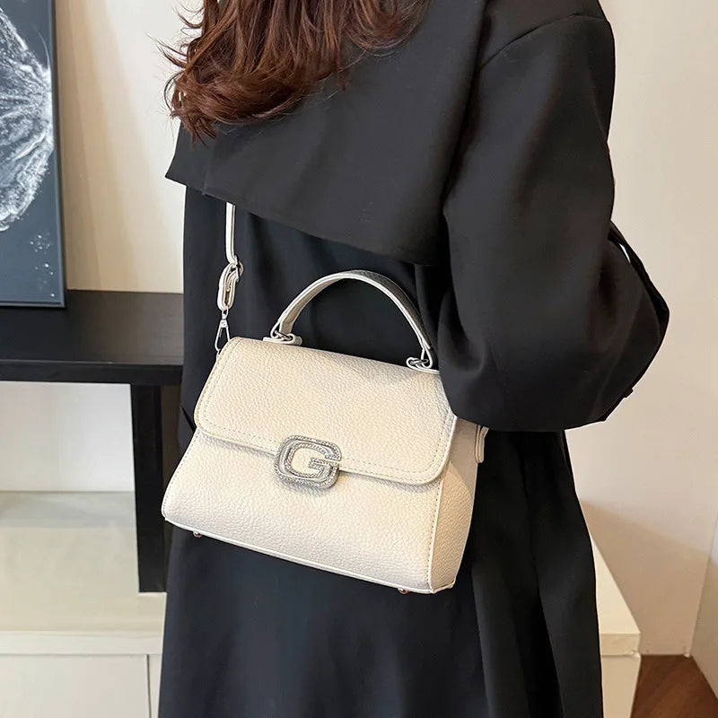 Women's Premium Minimalist Tote Bag - Stylish Shoulder/Crossbody Bag, Classic Large Capacity for Commuting