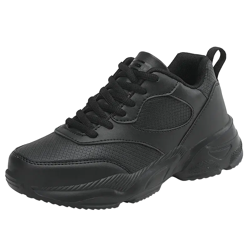 Sports Jogging Shoes Leather Waterproof Running Shoes Women Lightweight Soft Casual Sneakers Natalia Home Fashion Black-41 Natalia Home Fashion