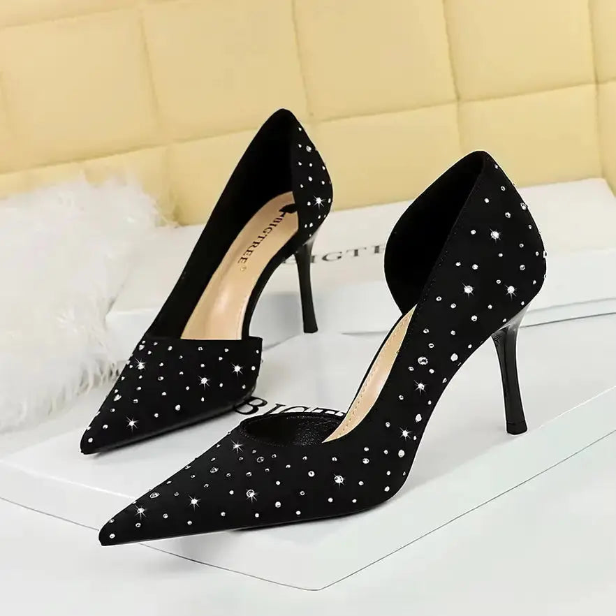 Stiletto High Heels Pointed Toe Pumps Party Wedding Shoes My Store