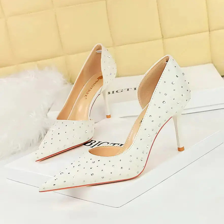 Stiletto High Heels Pointed Toe Pumps Party Wedding Shoes My Store