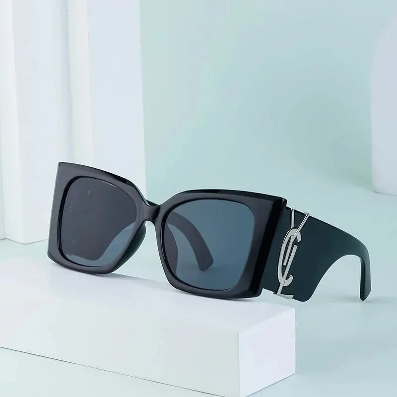 Vintage Brand Designer Oversized Cat Eye Sunglasses Women For Women Big Frame Shades Trendy Sexy Ladies Sun Glasses Natalia Home Fashion Natalia Home Fashion