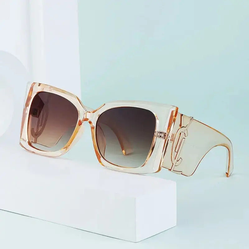 Vintage Brand Designer Oversized Cat Eye Sunglasses Women For Women Big Frame Shades Trendy Sexy Ladies Sun Glasses Natalia Home Fashion Natalia Home Fashion