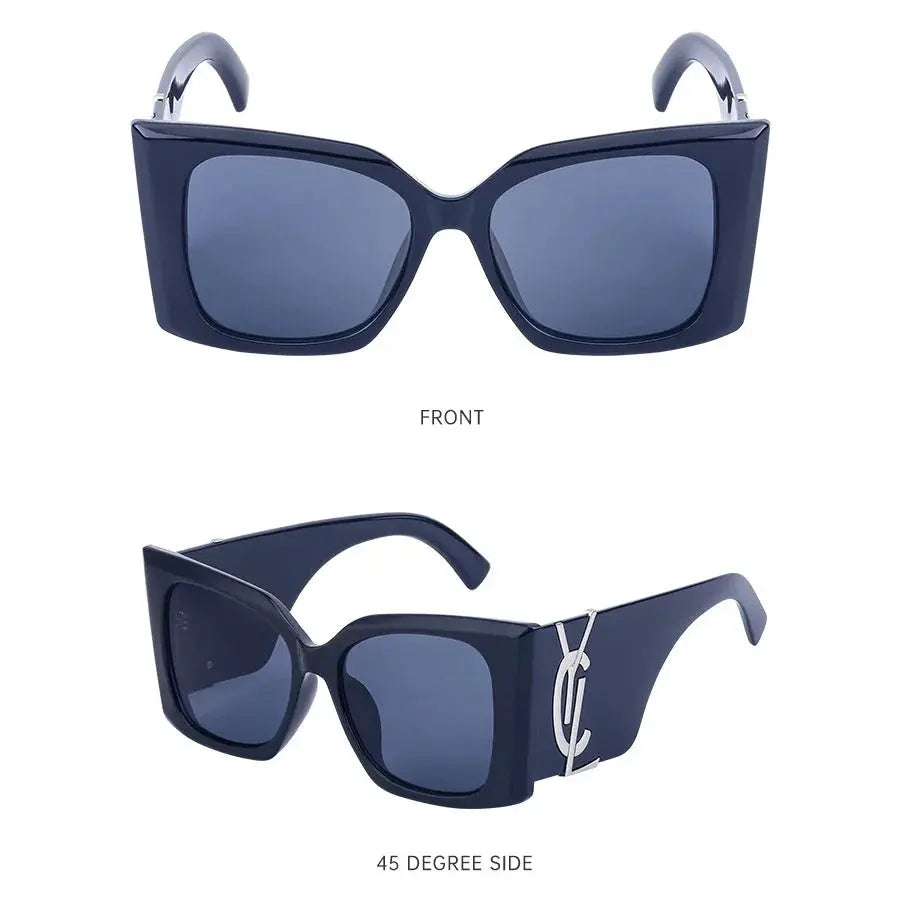 Vintage Brand Designer Oversized Cat Eye Sunglasses Women For Women Big Frame Shades Trendy Sexy Ladies Sun Glasses Natalia Home Fashion Natalia Home Fashion