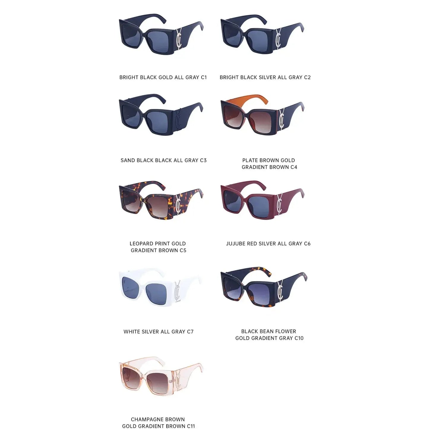 Vintage Brand Designer Oversized Cat Eye Sunglasses Women For Women Big Frame Shades Trendy Sexy Ladies Sun Glasses Natalia Home Fashion Natalia Home Fashion
