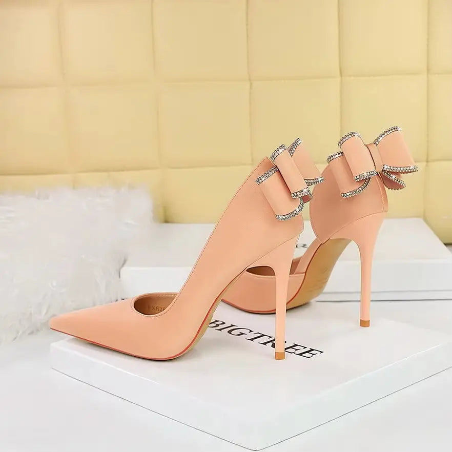 Women Footwear Pumps Shoes Point Toe High Heel Pointed Toe Dress Heeled Pump for Ladies and Women My Store