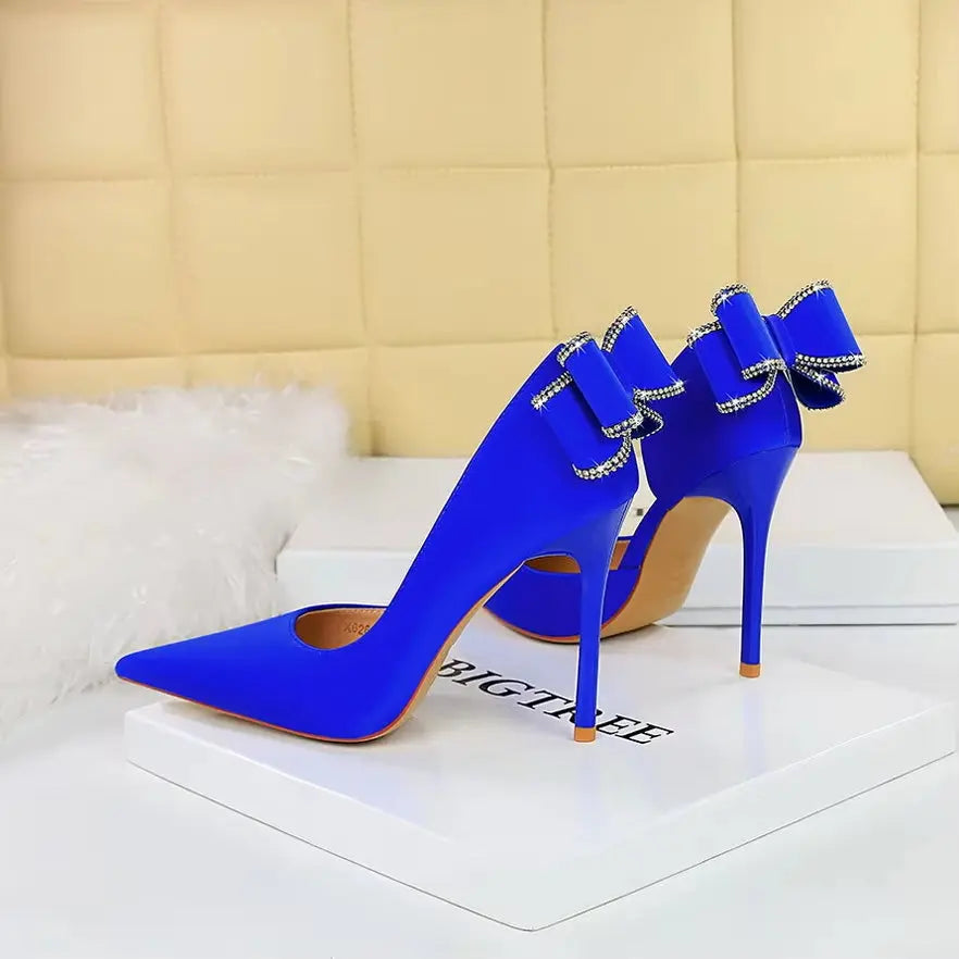 Women Footwear Pumps Shoes Point Toe High Heel Pointed Toe Dress Heeled Pump for Ladies and Women My Store