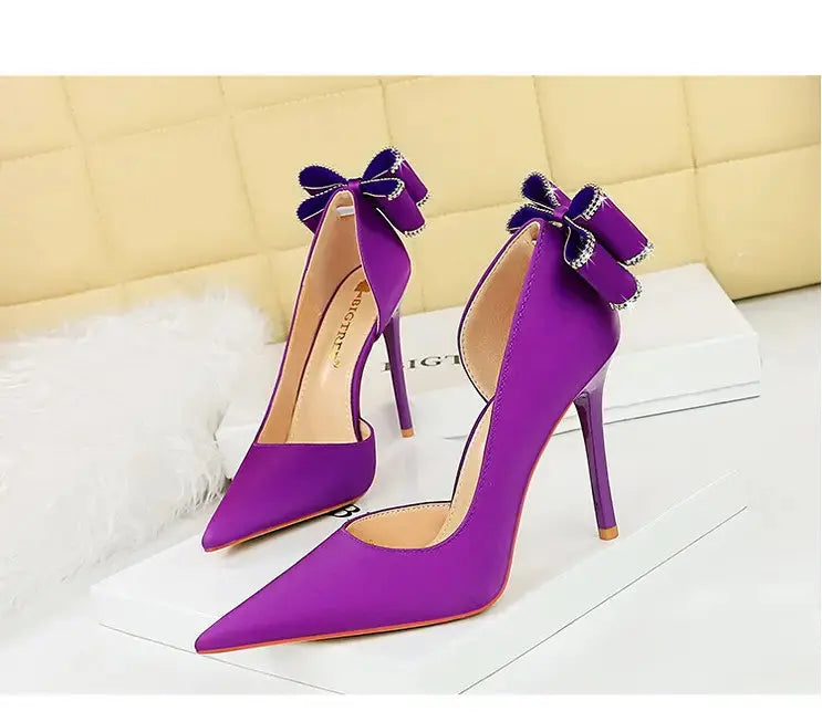 Women Footwear Pumps Shoes Point Toe High Heel Pointed Toe Dress Heeled Pump for Ladies and Women My Store