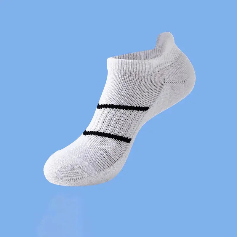 Women Running Socks Basketball Breathable Anti Slip Sport Cycling Walking Women Outdoor Sock Cotton Athletic No Sweat Sock Natalia Home Fashion WHITE-One-size-fits-all Natalia Home Fashion