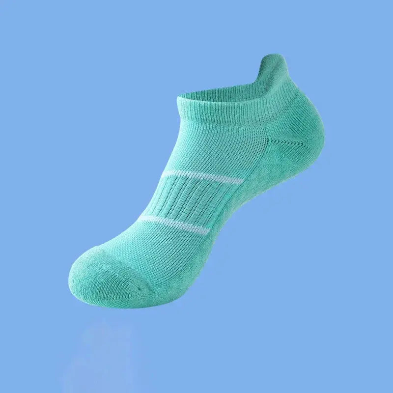 Women Running Socks Basketball Breathable Anti Slip Sport Cycling Walking Women Outdoor Sock Cotton Athletic No Sweat Sock Natalia Home Fashion green-One-size-fits-all Natalia Home Fashion