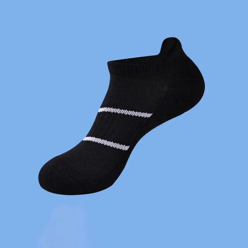 Women Running Socks Basketball Breathable Anti Slip Sport Cycling Walking Women Outdoor Sock Cotton Athletic No Sweat Sock Natalia Home Fashion black-One-size-fits-all Natalia Home Fashion