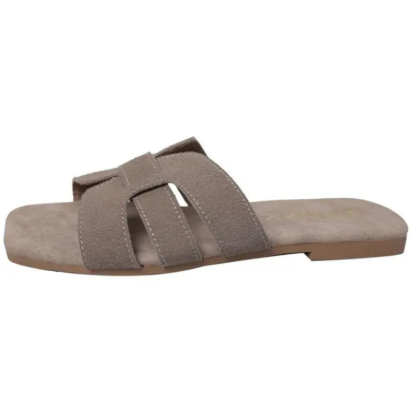 Women Slippers Flat Bottom Non-slip Outdoor Open Toe Every Day Wear Female Sandals Sexy Fashion Design Slides Woman Shoes Natalia Home Fashion Natalia Home Fashion