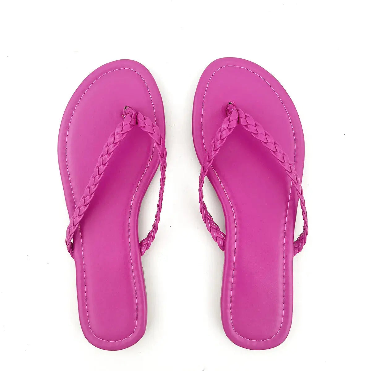 Women Slippers Lightweight Clip Toe Flat Slides Sandals Thick Sole Ladies Flip-flop Shoes Outdoor Beach Slippers Slides Natalia Home Fashion PK-42 Natalia Home Fashion