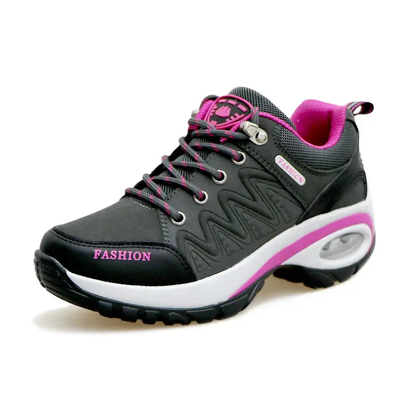Women Sports Shoes Platform Sneakers Fashion Outdoor Hiking Non-Slip Casual Shoes Low Top Running Shoes Women Footwear Natalia Home Fashion dark-grey-42 Natalia Home Fashion