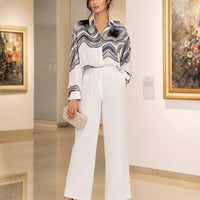Design Sensation Casual Commute Women's Shirt Loose Fit Stylish Slimming Versatile Autumn New Korean Style Button up Top