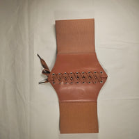 Fashion Corset Wide Belts Faux Leather Slimming Body Shaping Girdle Belt for Women Elastic Tight High Waist for Daily Wear Natalia Home Fashion    Natalia Home Fashion