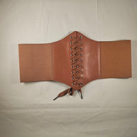Fashion Corset Wide Belts Faux Leather Slimming Body Shaping Girdle Belt for Women Elastic Tight High Waist for Daily Wear Natalia Home Fashion    Natalia Home Fashion