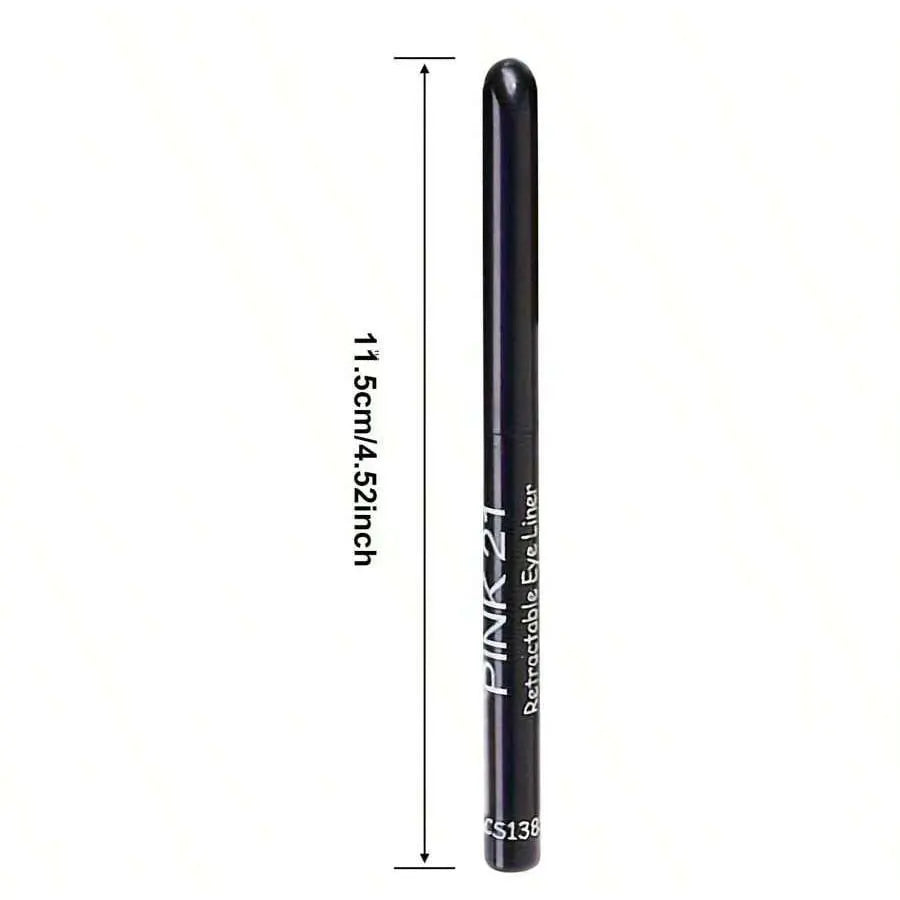 Waterproof Black Eyeliner Pencils-Smudge-Proof, Long-Lasting &Beginner-Friendly Eye Makeup