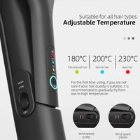 Hot Air Straightener Professional Flat iron for Straightening and Wet Hair Dryer Iron Two in One Styling Tools Natalia Home Fashion    Natalia Home Fashion