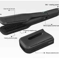 Hot Air Straightener Professional Flat iron for Straightening and Wet Hair Dryer Iron Two in One Styling Tools Natalia Home Fashion    Natalia Home Fashion