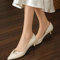 Effortless Elegance in Every Step kitten Heels Women's Shoes Thin Heel Strap