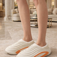 Shoes Ladies' Slippers Winter Footwear Platform Massage Flat Slides Cover Heel Shoes Winter Woman Slipper Platform Slides - Natalia Home Fashion
