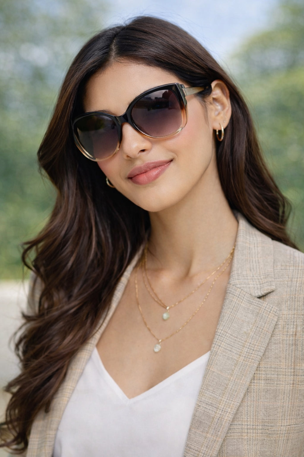 Classics luxury Brand Sunglasses Fashion Women Leisure Sun Glasses Outdoor UV Resistant Glasses UV400 Eyewear