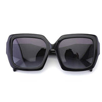 Fashion square frame sunglasses for women luxury sunglasses UV protection large frame all-match glasses