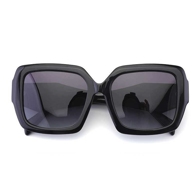 Fashion square frame sunglasses for women luxury sunglasses UV protection large frame all-match glasses