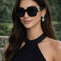 Large Frame Square Sunglasses Women's Brand Designer Fashion Sun Glasses Women Outdoor Travel Eyewear UV400