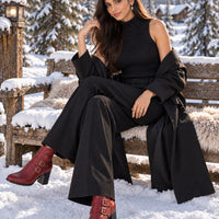 3 Piece Women Cardigan Fashion Knitted Pant Set Ladies Sweater Suit Vintage Fashion Ladies Natalia Home Fashion    Natalia Home Fashion
