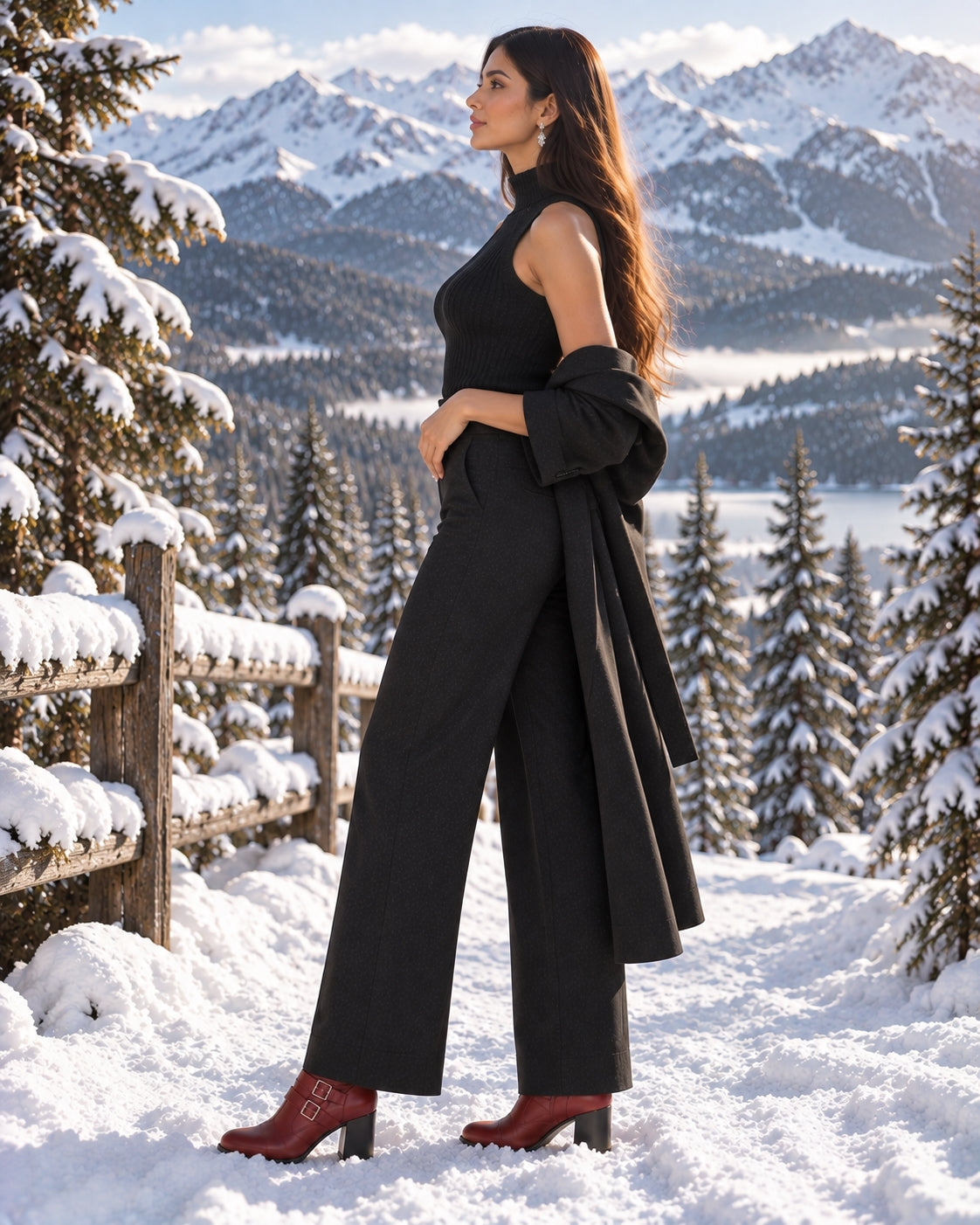 3 Piece Women Cardigan Fashion Knitted Pant Set Ladies Sweater Suit Vintage Fashion Ladies Natalia Home Fashion    Natalia Home Fashion