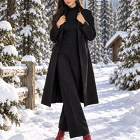 3 Piece Women Cardigan Fashion Knitted Pant Set Ladies Sweater Suit Vintage Fashion Ladies Natalia Home Fashion    Natalia Home Fashion