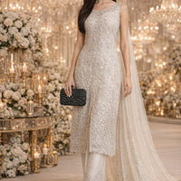 Ladies Pearl Elegant Evening Bag Fashionable Stylish Beading Wedding Dinner Party Banquet  Dress Clutch Bag with Long Chain