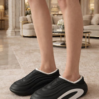 Shoes Ladies' Slippers Winter Footwear Platform Massage Flat Slides Cover Heel Shoes Winter Woman Slipper Platform Slides - Natalia Home Fashion